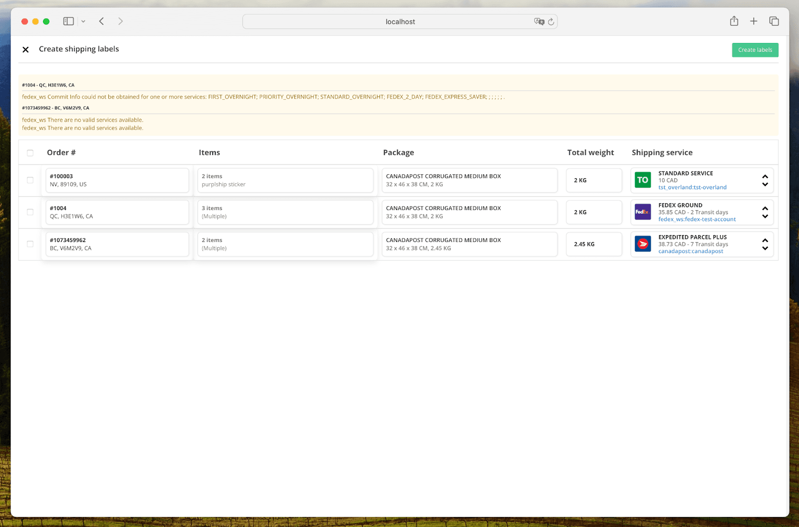 Admin Console